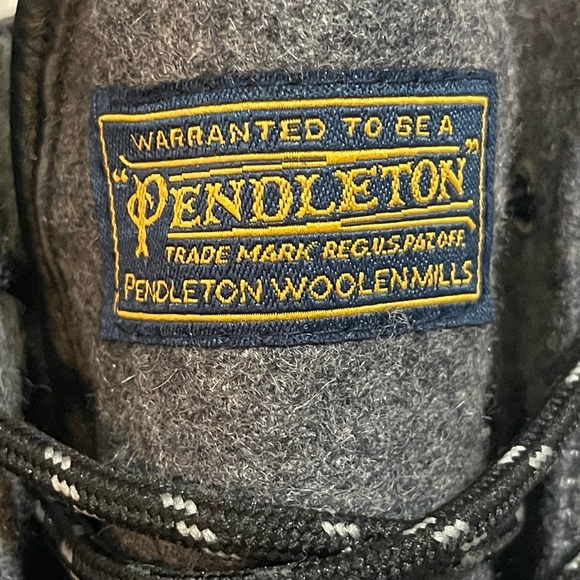 Pendleton Olympic National Park Duck Boot In Grey Fabric- New Without Box - Picture 6 of 14